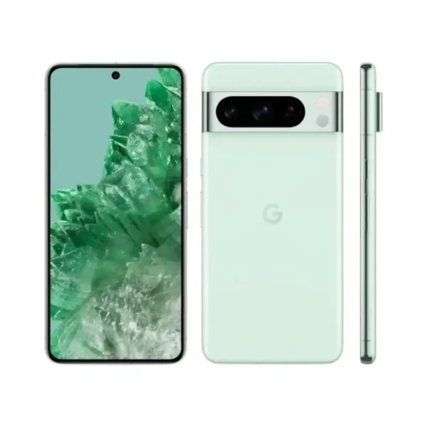 Google pixel 8 Pro couleur verte DE FACE