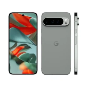 Google pixel 9 pro couleur verte DE FACE