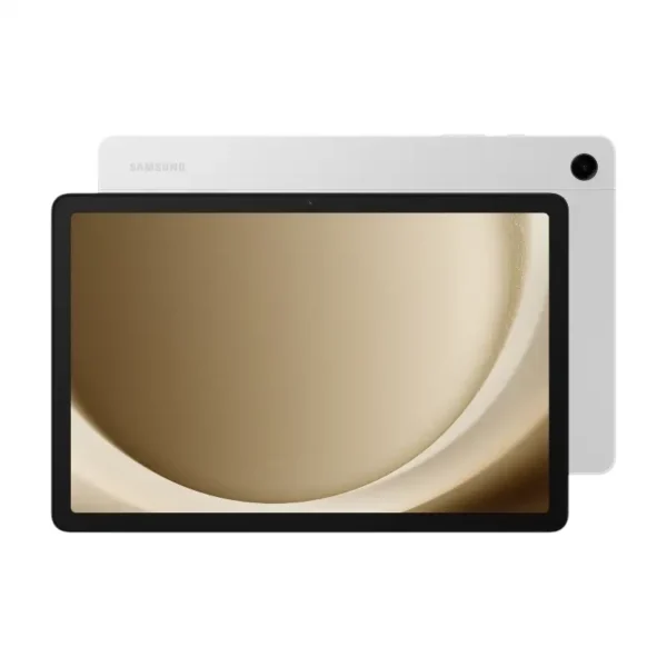 Samsung Galaxy Tab A9 plus couleur silver de face