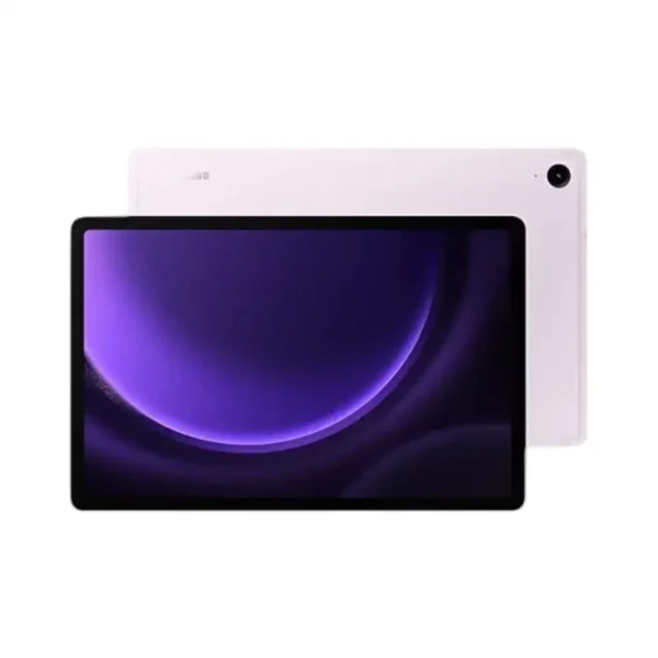 Samsung Galaxy Tab S9 fe couleur rose de face